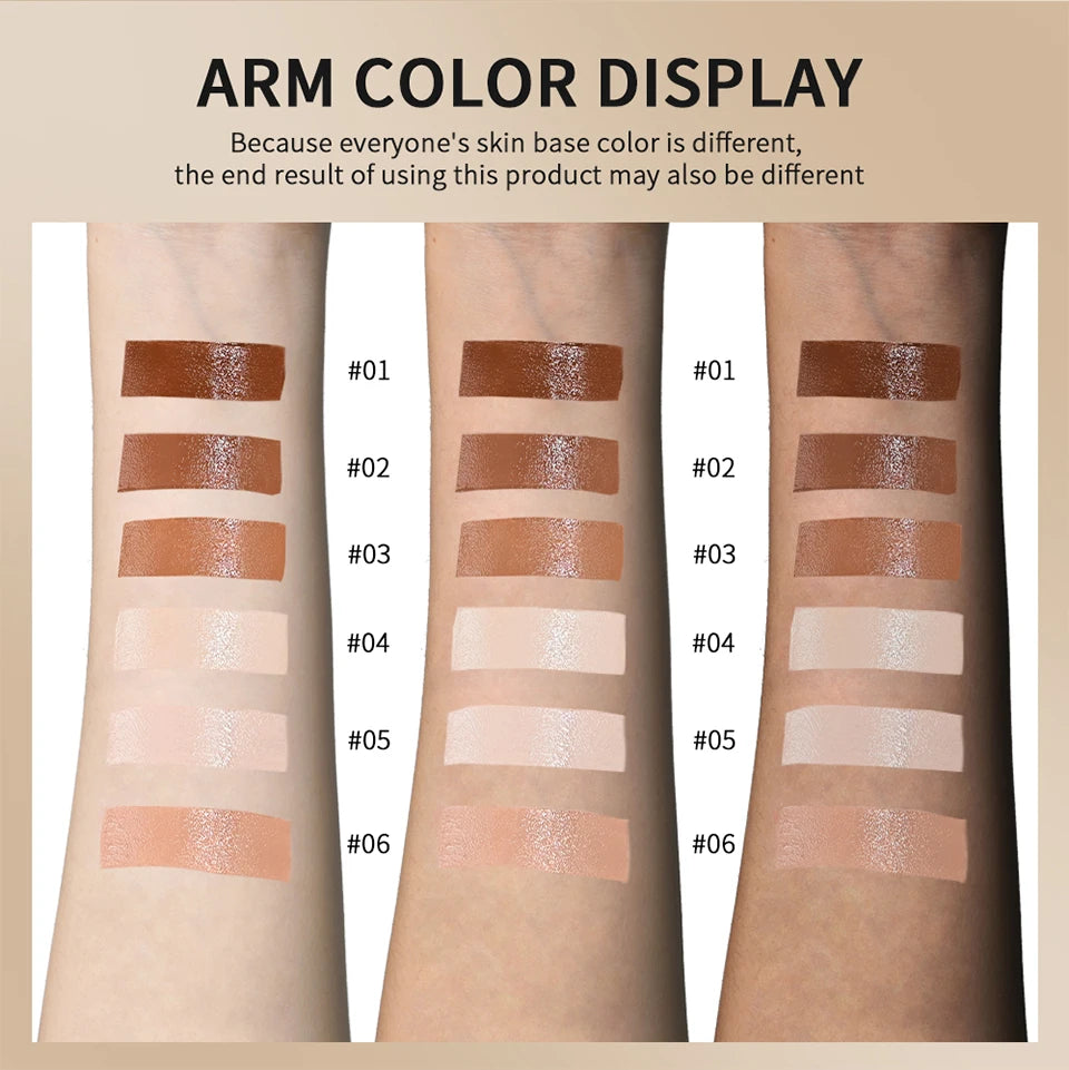 Stick Foundation Balm Serum Boosted Skin Tint Foundation Stick Smooth Plumper Hight Coverage Travel Bronze Foundation Stick Make