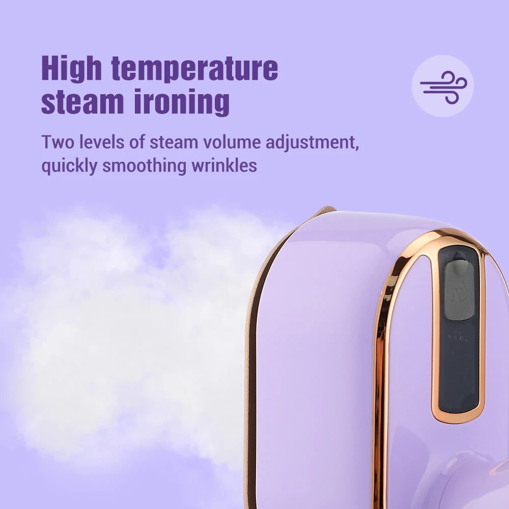 Portable Foldable Steam Iron 1000W High Power Clothes Hanging Ironing Machine Home Travel Steam Iron Ironing Machine