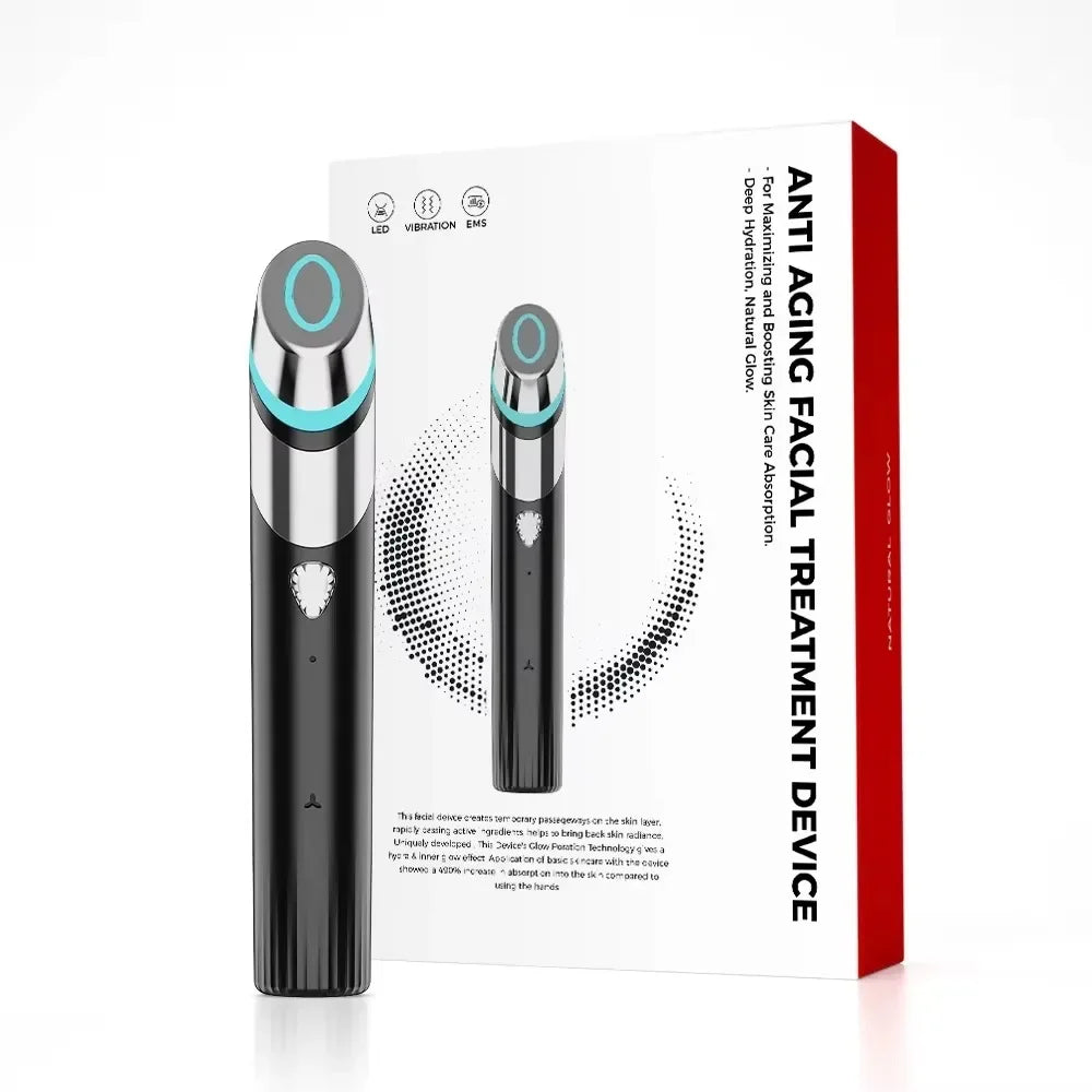 Age-R Booster H Skin Care Facial Home Beauty Device Facial Skin Care Tools Anti Aging Microcurrent Lift Face Care Therapy