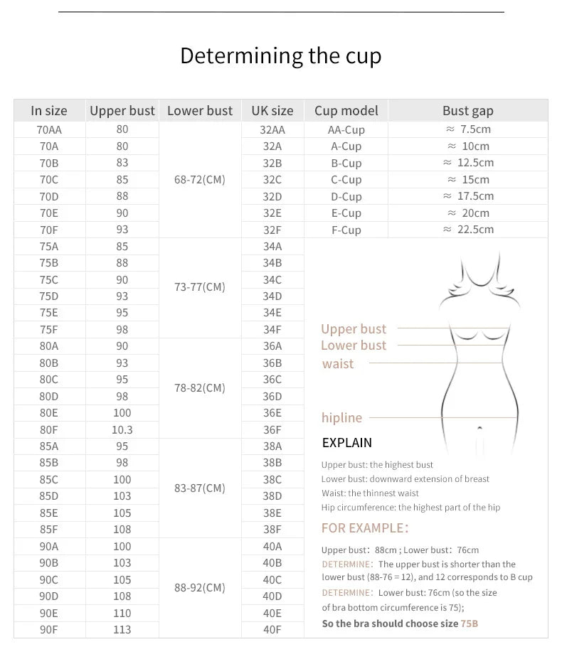 Plus Size Lingerie for Large Busts  Minimizing Anti-Sag Gathering Breathable Underwired Big Cup Size B C D E F 38 40 42 44 46 48