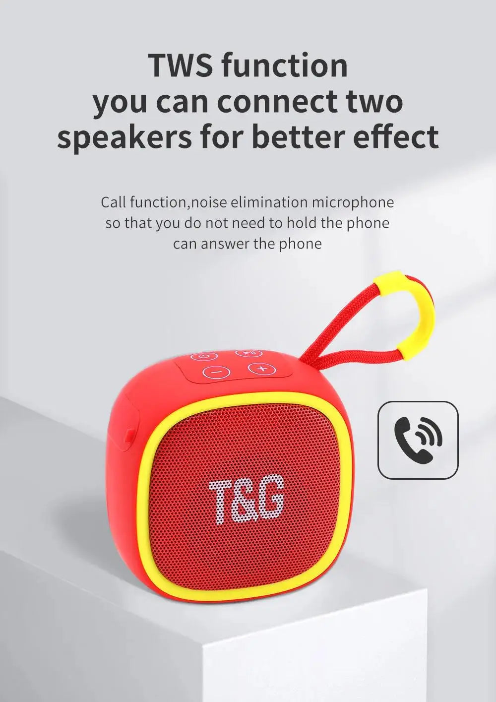 Portable Bluetooth Speaker Radio FM Mini Wireless Waterproof Subwoofer Sound Box Music Caixa De Som Small Woofer Column Bass Mp3