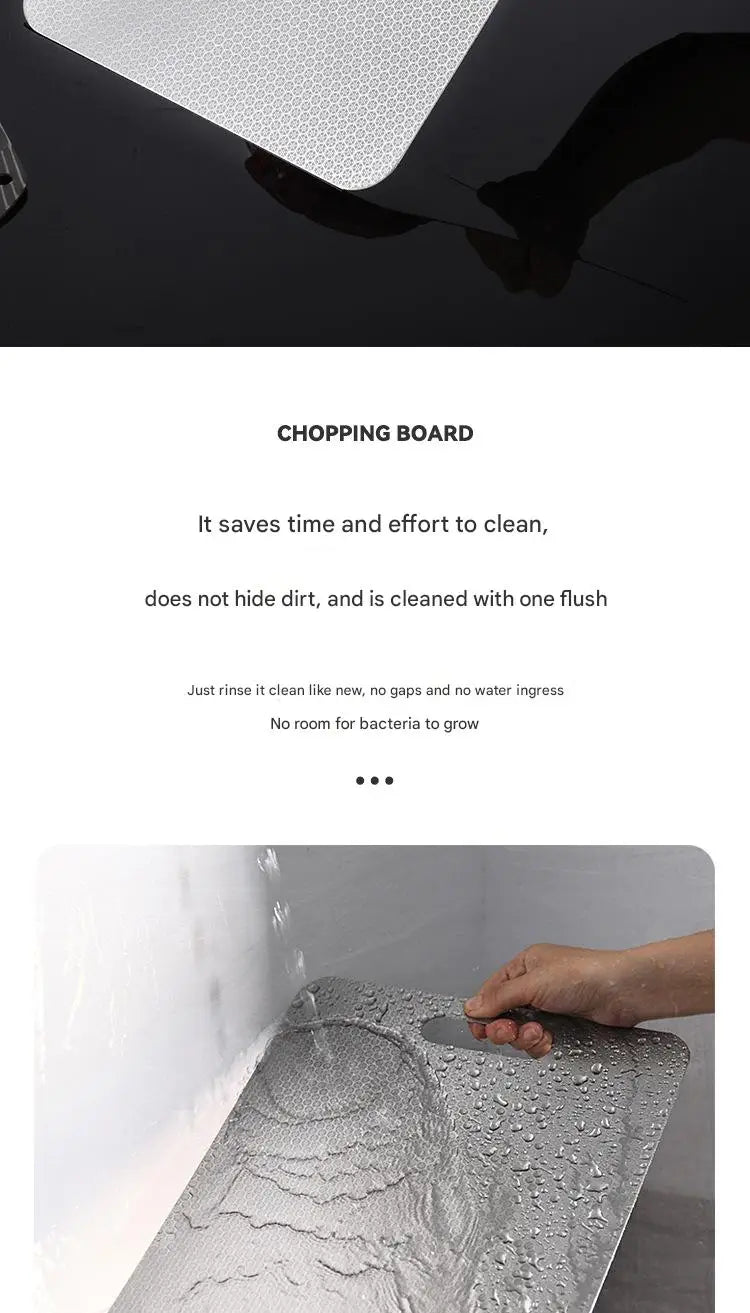 316 Stainless Steel Beehive Double-sided Thickened Cutting Board Antibacterial Mildew-proof Kneading Dough Board Cutting Board