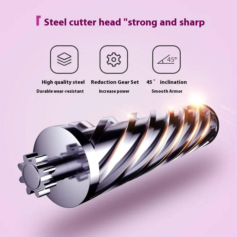 USB Rechargeable Electric Nail Clippers Trimmer Safe for Babies Kids Adults Home Travel Use Personal Grooming Essential