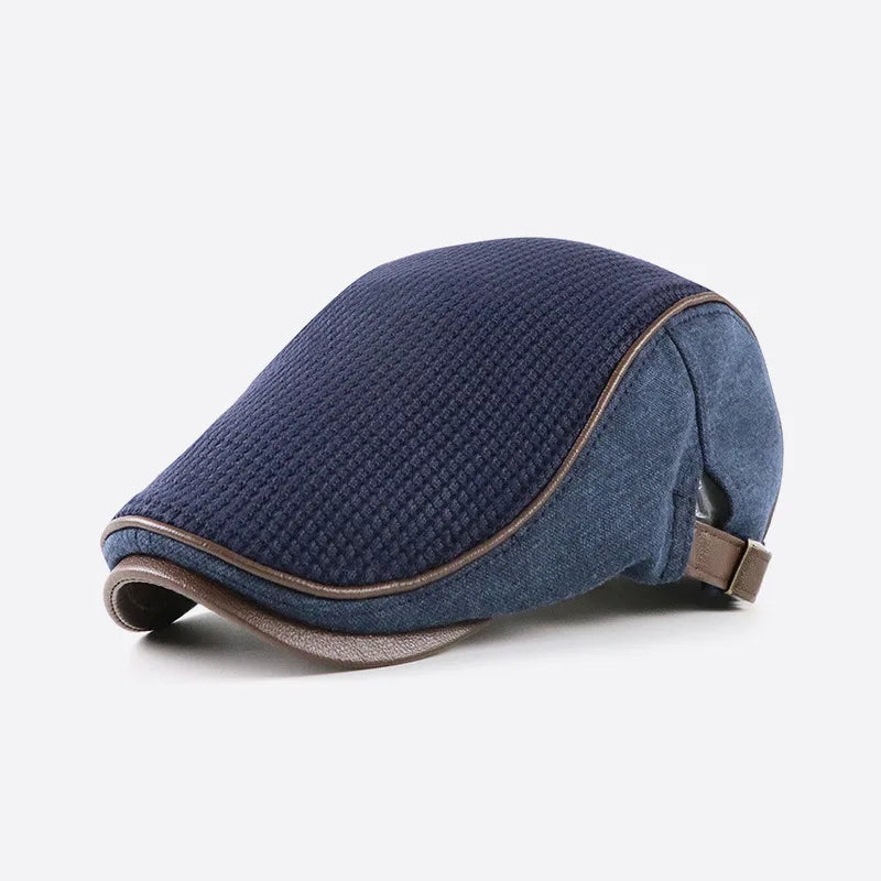 Men Knitted Beret Hat Women Adjustable Newsboy Hats Dad Cabbie Gatsby Cap Driving Flat Ivy Caps