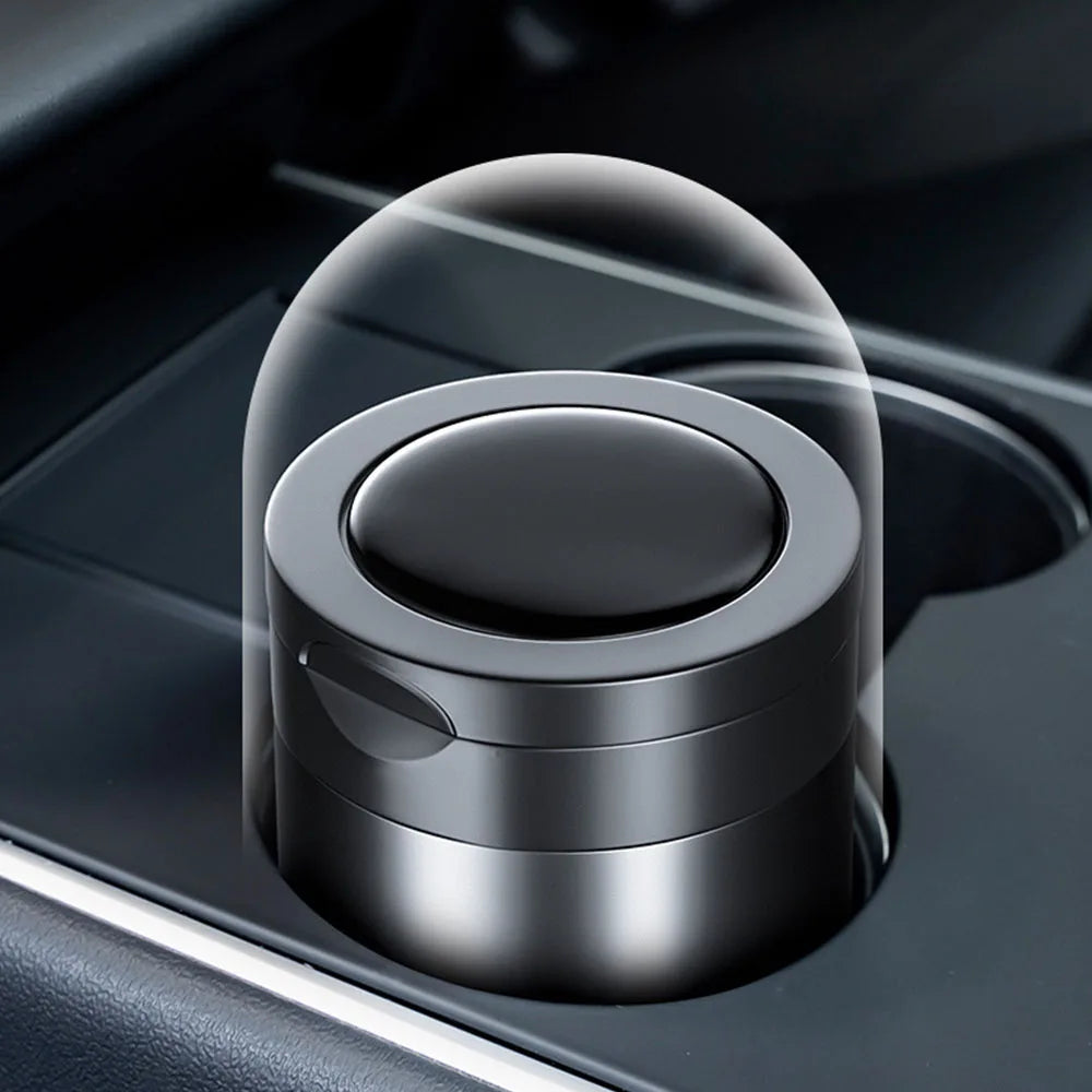 CHANCHAN Smoke Alloy Ashtray Living Room Trends Home Gifts Environmentally Friendly Car AshtrayCigarette Cover