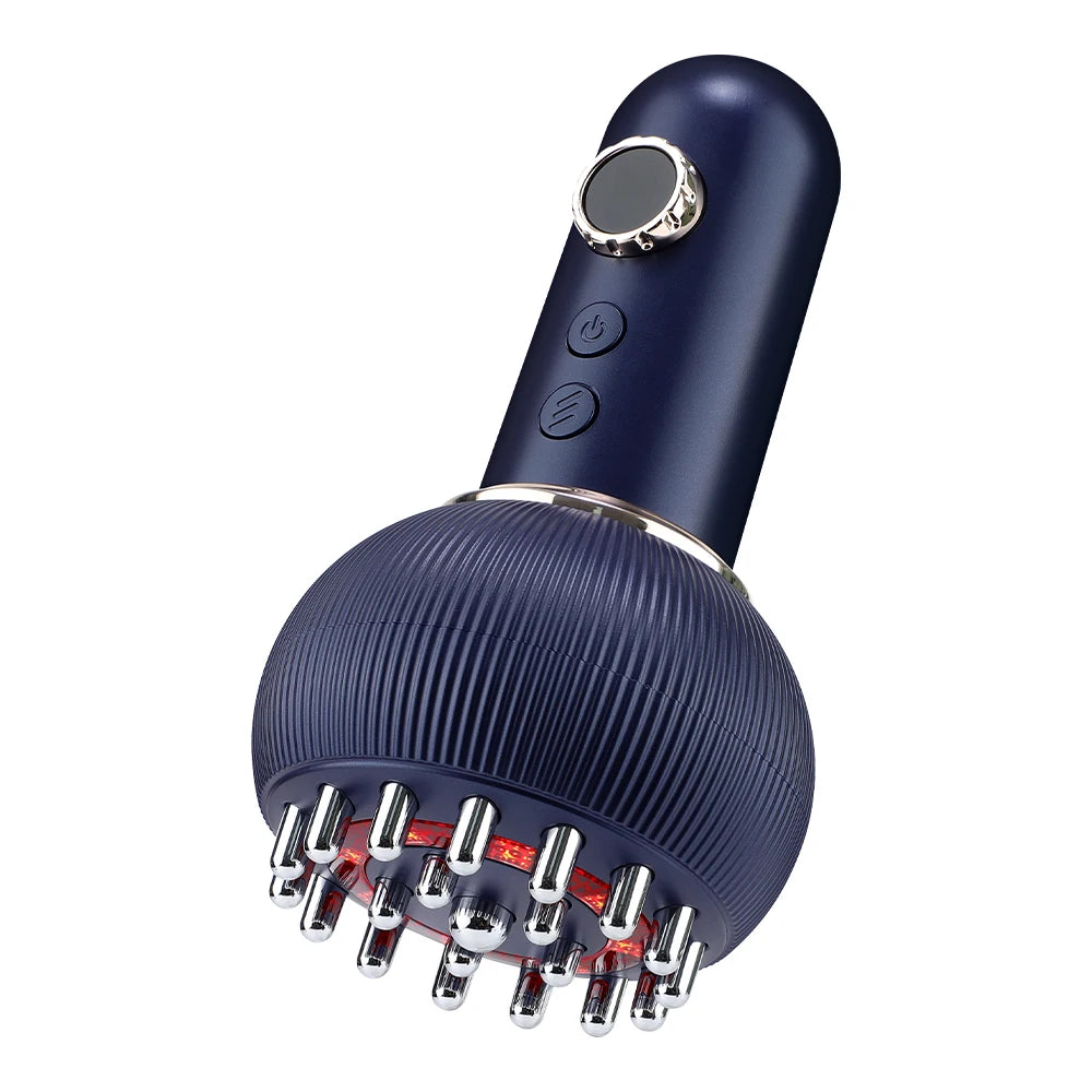 Rechargeable Guasha Massager Body Shaping Heating Meridian Scraping Brush Lymphatic Drainage Machine Fat Burner