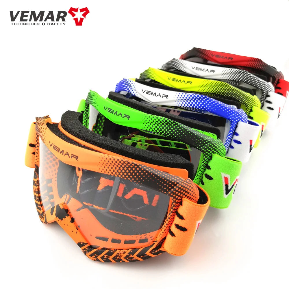 Professional Children Motocross Goggles Kids Motorcycle Glasses Kid MX MTB Off-Road Dirt Bike Child Goggles For MX Helmet