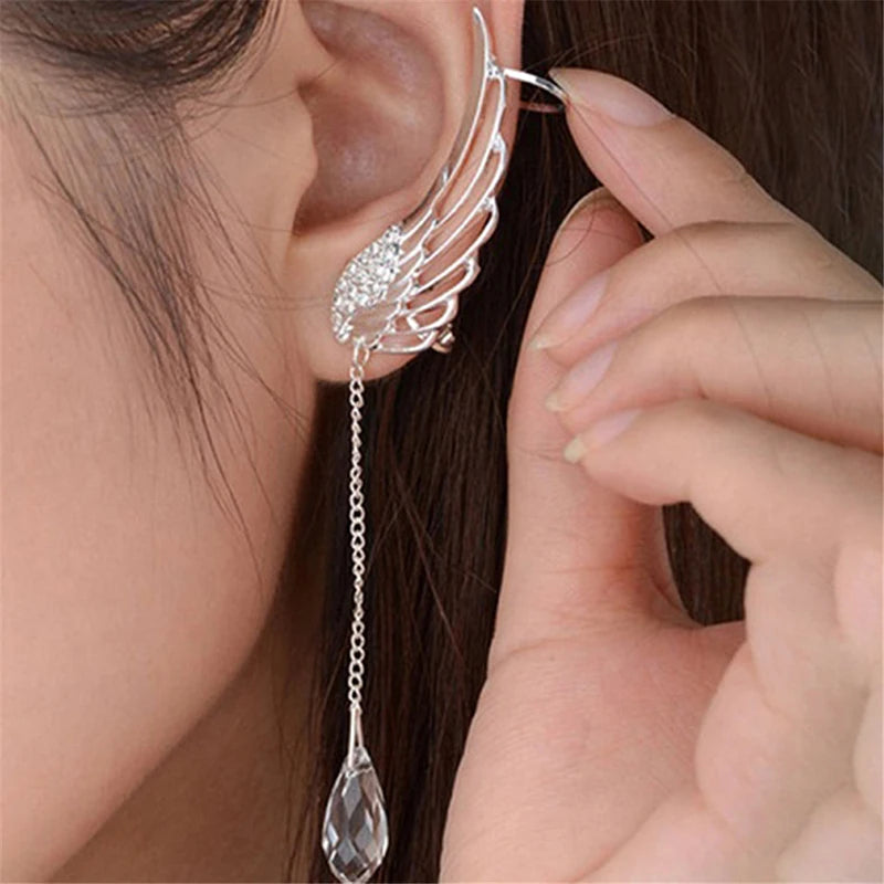 Pearl Ear Cuff Clip Earrings Non-Piercing Bone C-shaped Ear Ring Without Puncture Minimalist Earrings for Women Fashion Jewelry