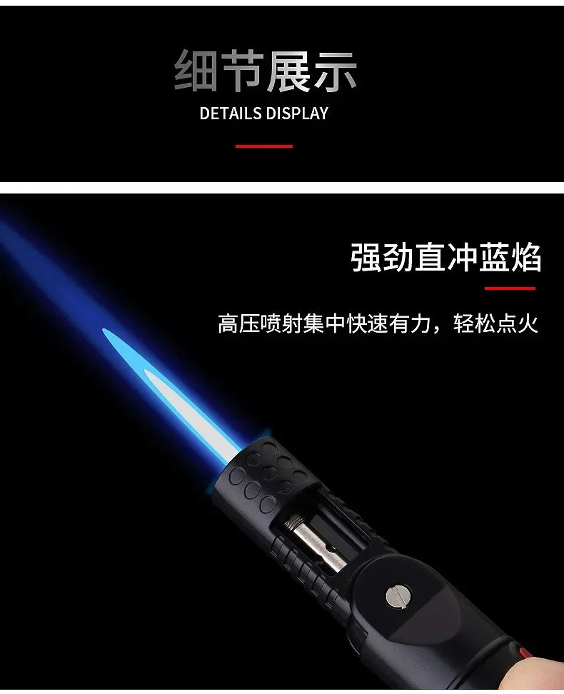 Mini Cordless Torch Blow Torch Pen Shaped Gas Soldering Iron Gun Welding Tool Soldering Iron Flamethrower Butane Torch Gun