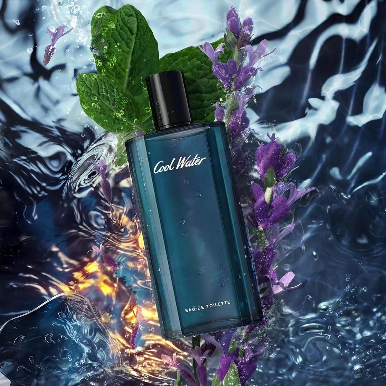 Davidoff Cool Water  Eau De Parfum Spray For Men EDP Perfume Perfumes  4.2oz/125ml Long-Lasting