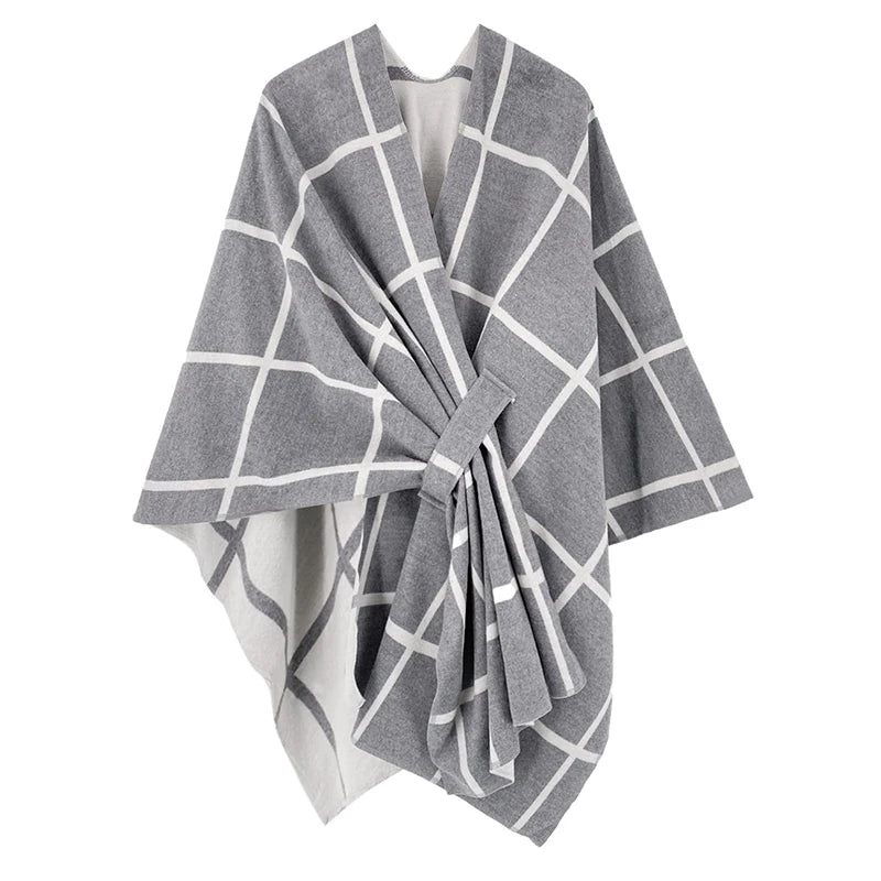 2024 New Poncho Women Luxury Winter Warm And Fashionable Comfortable Windproof luxery designer women Shawl Outing