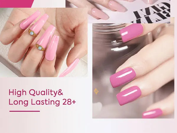 CANNI 6pcs/Lot HEMA FREE Gel Polish Colors Permanent Nail Varnish Set Long Lasting Manicure Base Pink Champagne Dreams Kit-2302