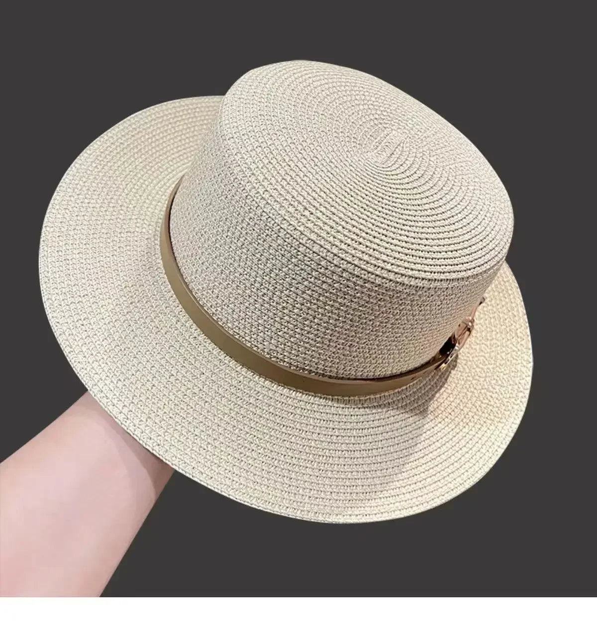 new Summer Hats for Women Wide Brim Casual Beach Sun Hat Women Summer Straw Hat Sunscreen Block UV Protection Panama Bow Cap