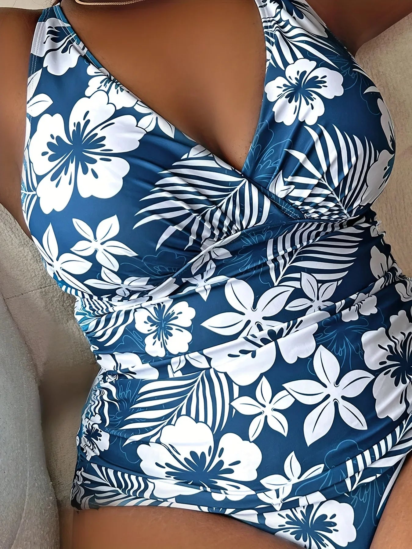 Plus Size Swimwear Women Swimsuit Sexy Big Bikini Bathing Suit 2025 Mujer Summer Beach Wear Monokini Tankini Swimsuits Women 4XL
