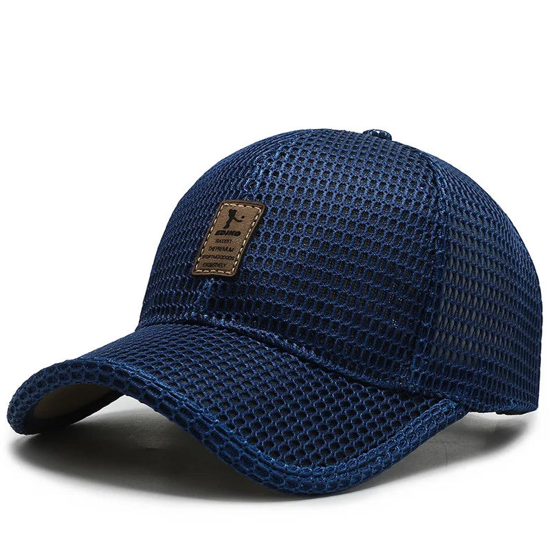 Breathable Mesh Baseball Caps - Adjustable, Quick-Drying, Casual Trucker Hats for Men & Women, Perfect for Summer Outdoors
