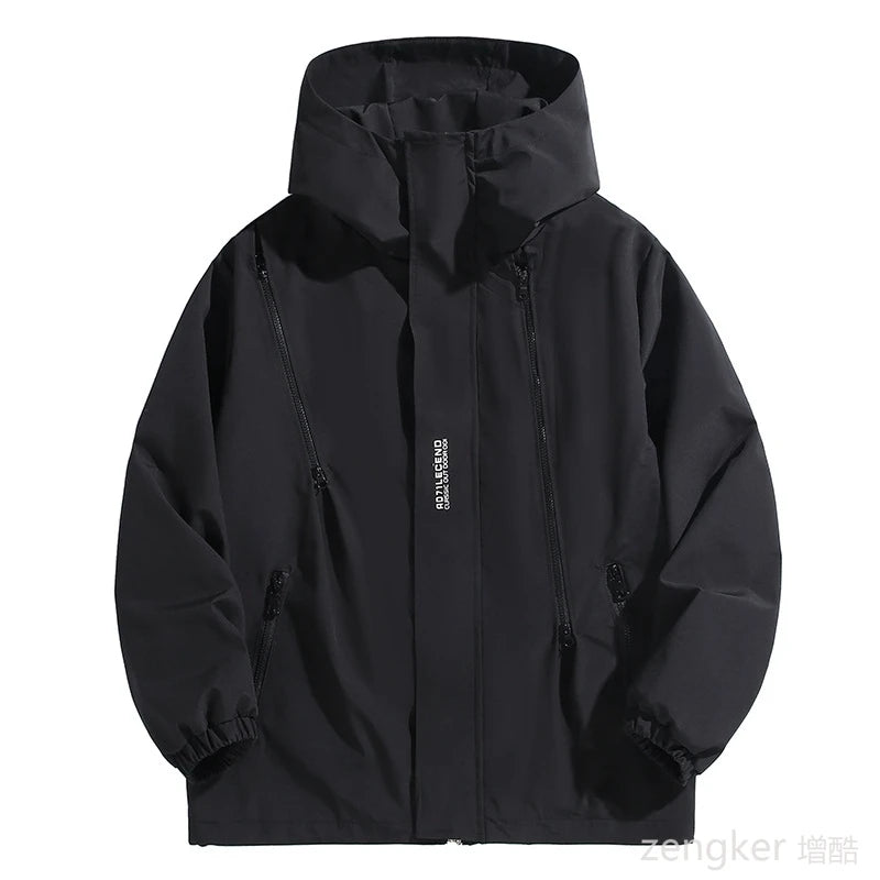 Big size Outdoor Charge Coat Men Spring and Autumn Plus Size  Waterproof Windproof Jacket 190kg 12xl 11XL coats men 10XL 9XL