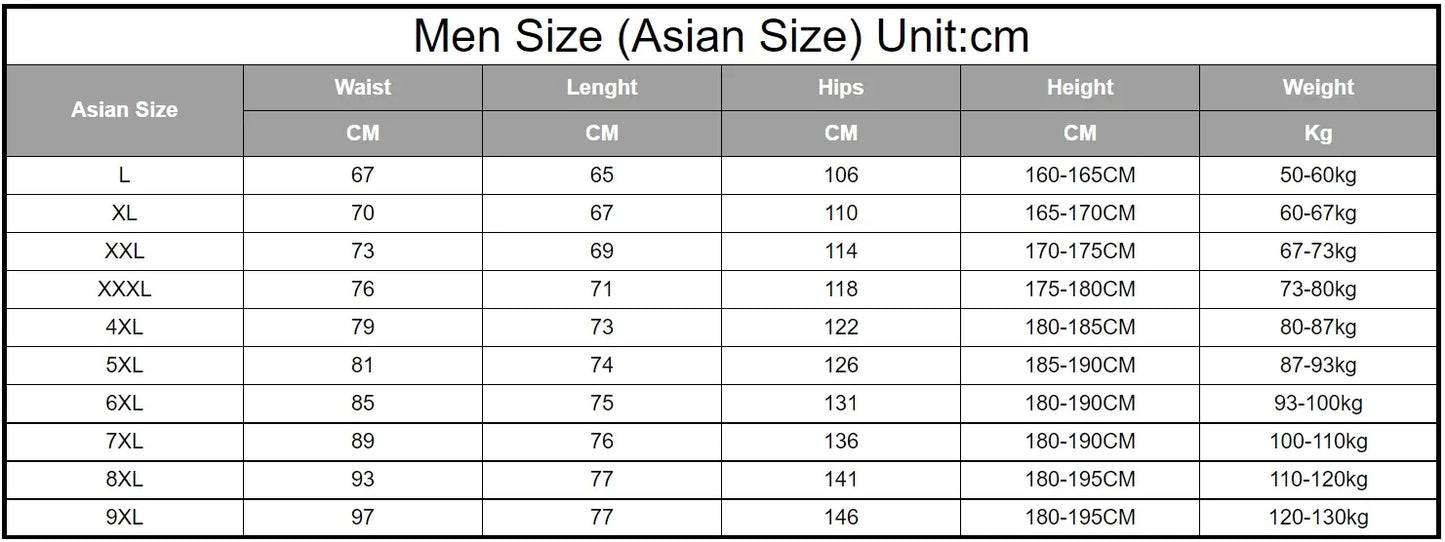 Plus Size 7XL 8XL 9XL Summer Bermuda Masculino Beach Shorts Men Casual Breathable Quick-drying Capri Joggers Men Running Shorts