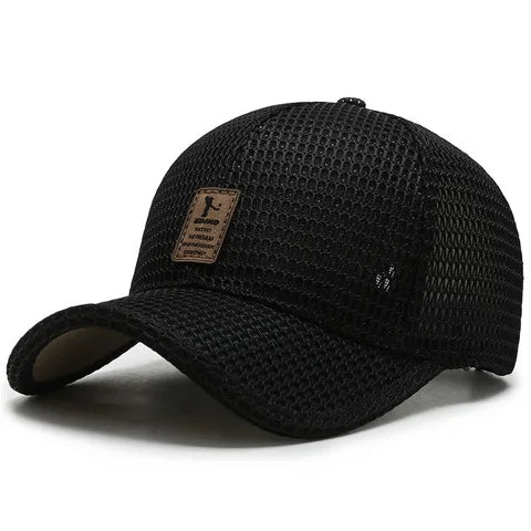 Breathable Mesh Baseball Caps - Adjustable, Quick-Drying, Casual Trucker Hats for Men & Women, Perfect for Summer Outdoors