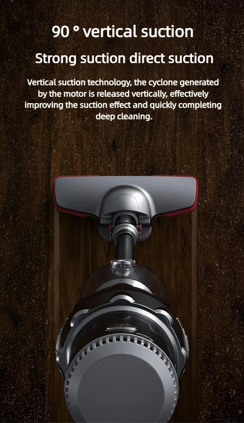 Handheld Cordless Wireless Vacuum Cleaner 600W Power Home portable Carpet Car Cleaning Machine Wired Cordless Vacuum Cleaner