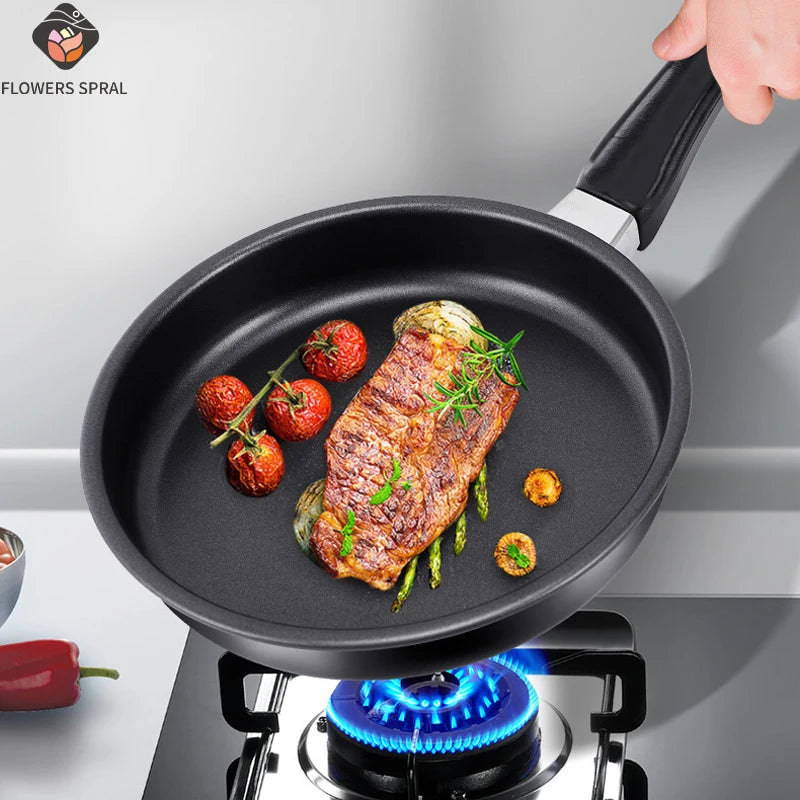 Kitchen Breakfast Frying Pan, Can Also Fry Steak, Chicken Cutlet, Etc., Compatible With Gas Stove And Induction Cooker
