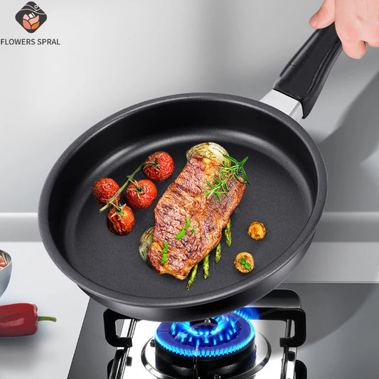 Kitchen Breakfast Frying Pan, Can Also Fry Steak, Chicken Cutlet, Etc., Compatible With Gas Stove And Induction Cooker