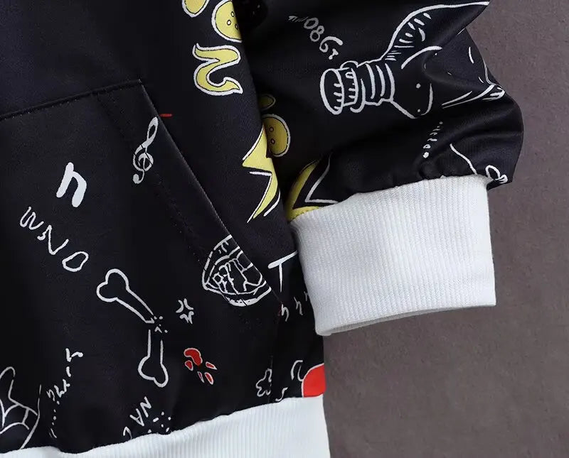 Spring New Arrival Men's Pullover Hoodie Korean Style High Street Harajuku Hooded Sweatshirt  Loose Fit Fashion Men's Clothing