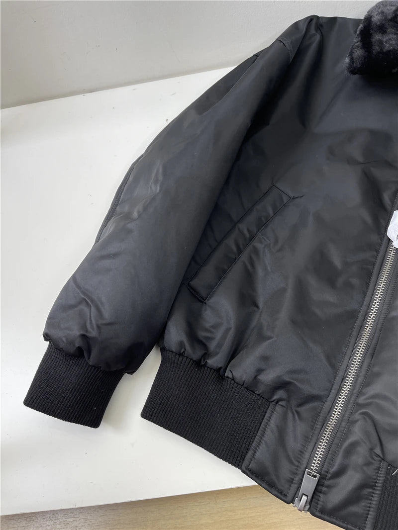 8281/657 Winter fur  collar for men's thick cottont jacket 8281657 winter jacket  coats