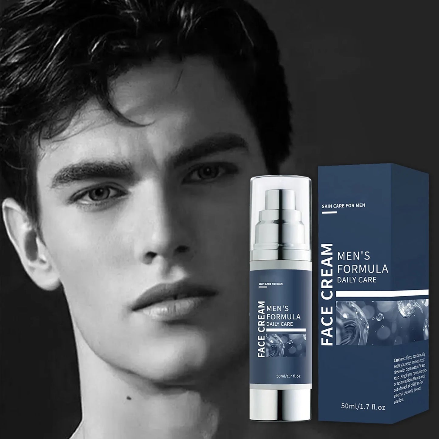 Men'S Special Moisturizing Face Cream With Hyaluronic Acid Dark Spot Remover Moisturizing Repair Anti-Aging Essence Facial Skin