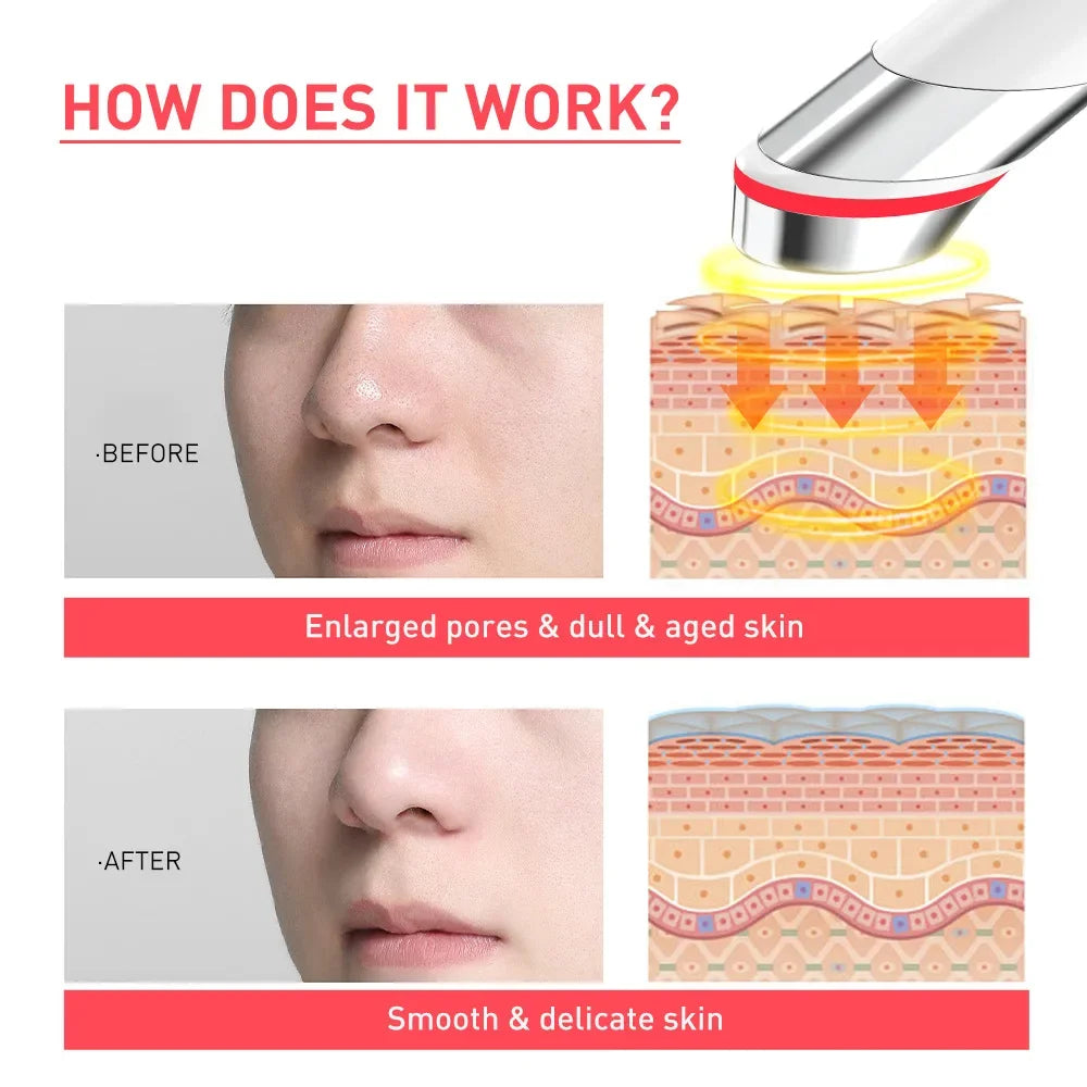 Age-R Booster H Skin Care Facial Home Beauty Device Facial Skin Care Tools Anti Aging Microcurrent Lift Face Care Therapy