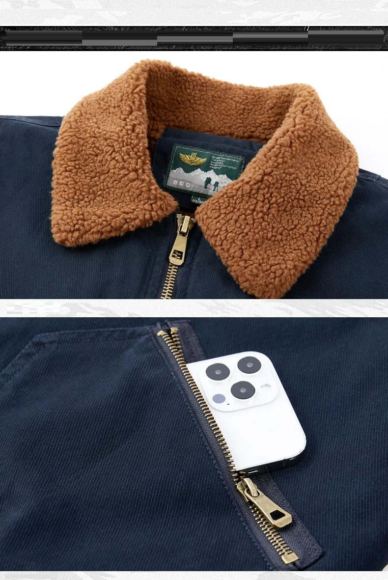 Mens Winter Bomber Jackets Coat Thick Warm Tactics New Overcoat Male Plus Size M-4xl Causal Windbreaker Outwear Chaquetas