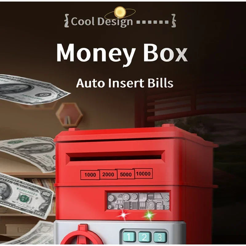 Piggy Bank Moneybox Saving Alcancias Safe Deposit Security Box for Money Banks Save Piggie Coin 10000 Savings Electronic Gift