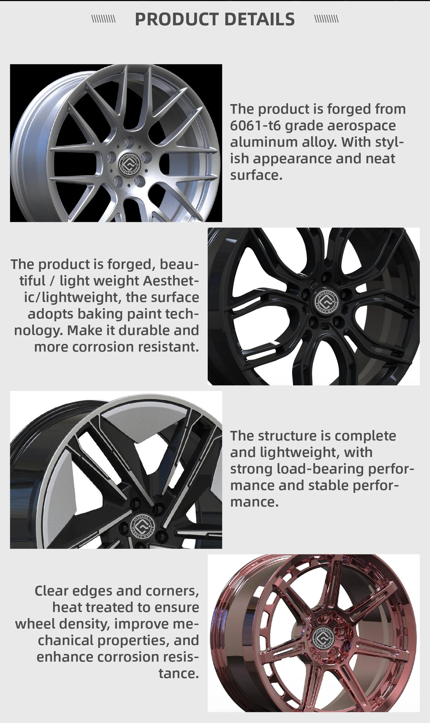 Hebei Zhigu 15" 16" 17" 18" Forged Alloy Wheels 5x100 5x112 57.1 67.1 Centers Chrome Car Rims for Faw Volkswagen