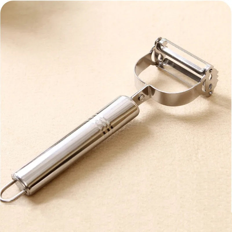 High Quality Stainless Steel Peeler Multifu Fruit Vegetable Peeler Home Kitchen Potato Fruit Manual Peeler Gadgets Wholesale