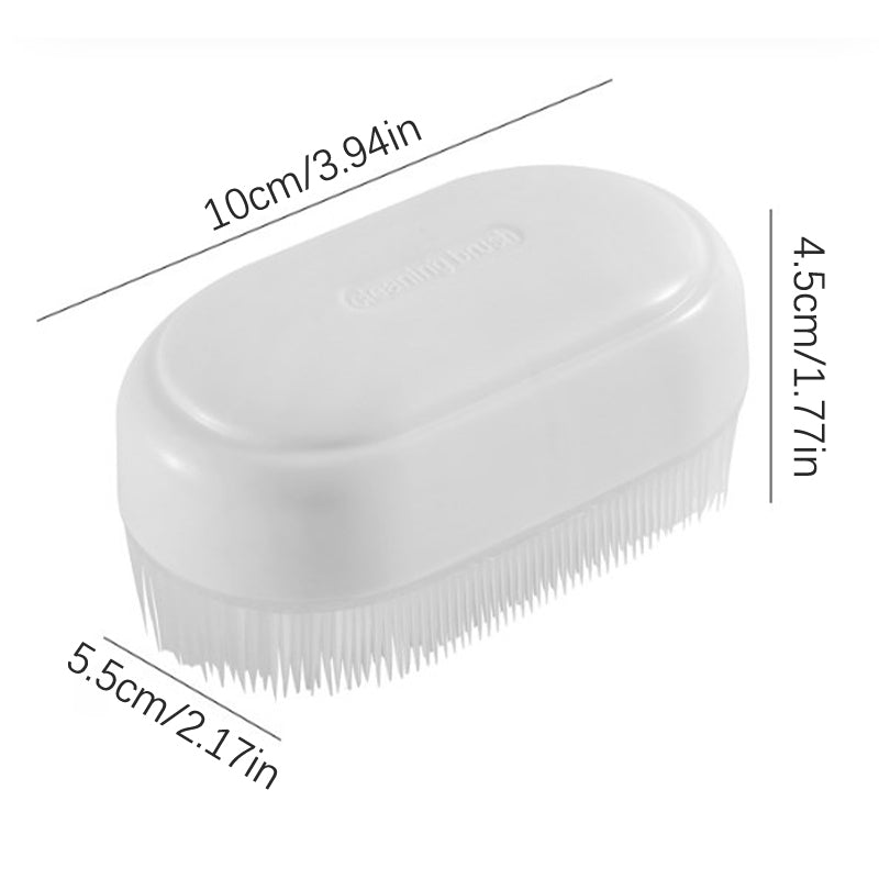 Clothes Scrubbing Brush Multifunctional Soft Fur Shoes Brush Household Minimalist Laundry Brush Cleaning Supplies