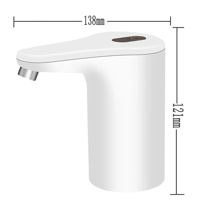 Electric Water Dispenser Bottle Pump USB Charging Barreled Water Pump Dual Mode Switch Automatic Water Dispenser Pump for Home