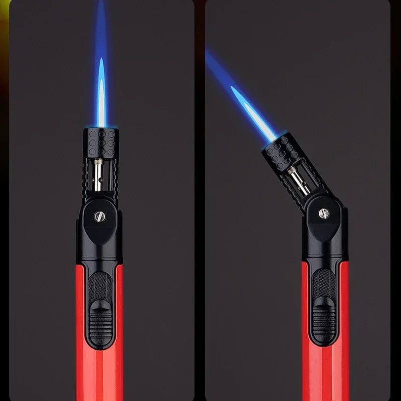 Mini Cordless Torch Blow Torch Pen Shaped Gas Soldering Iron Gun Welding Tool Soldering Iron Flamethrower Butane Torch Gun