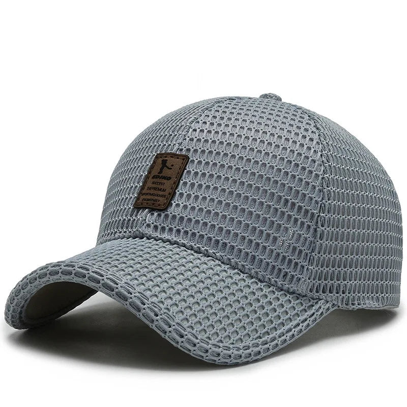 Breathable Mesh Baseball Caps - Adjustable, Quick-Drying, Casual Trucker Hats for Men & Women, Perfect for Summer Outdoors