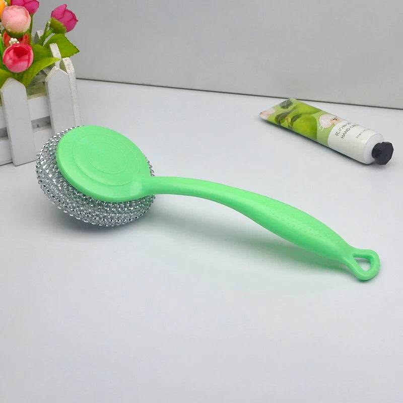 Cleaning Ball Brush Removable Cleaning Brush Pots and Pans Brush Kitchen Cleaning Tools Household Cleaning Brush