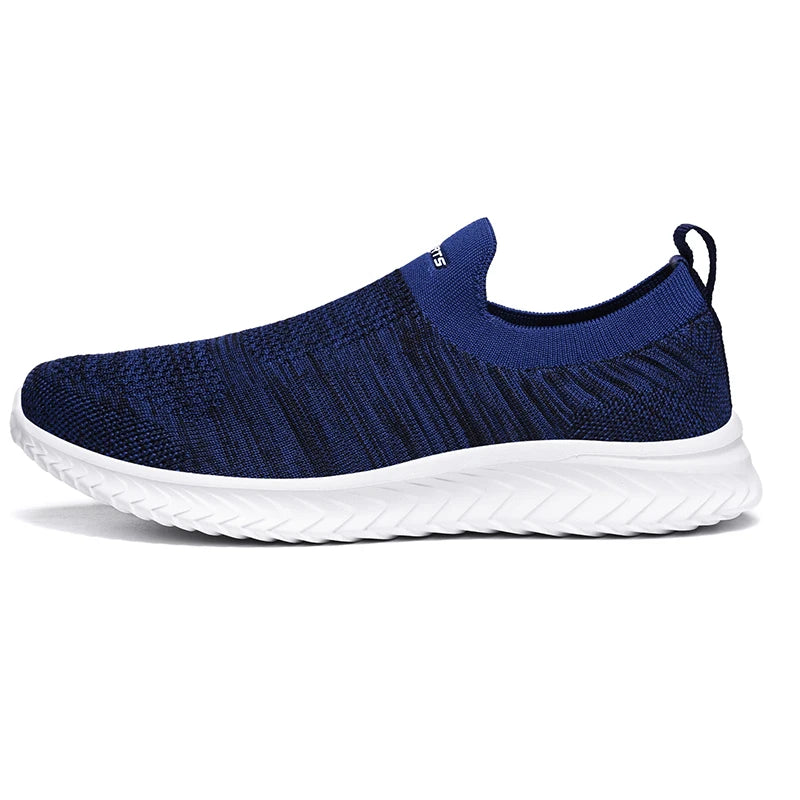 Summer Fashion Men Sneakers Breathable Men Shoes Fashion Slip On Sneakers For Men Cheap Men Loafers Shoes Without Laces