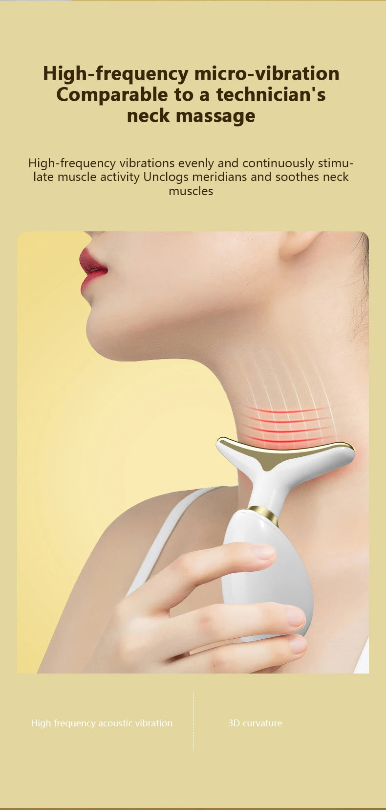 Household Lifting And Firming Facial Electric Anti Wrinkle Double Chin Firming Massager Multi-Dimensional Face Beauty Device