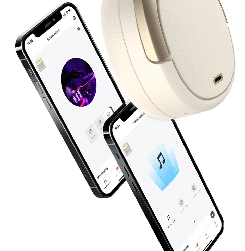 Edifier WH950NB Active Noise Cancelling Wireless Headphones Hi-Res Wireless Audio Dual Device Connection Bluetooth 5.3 Headset