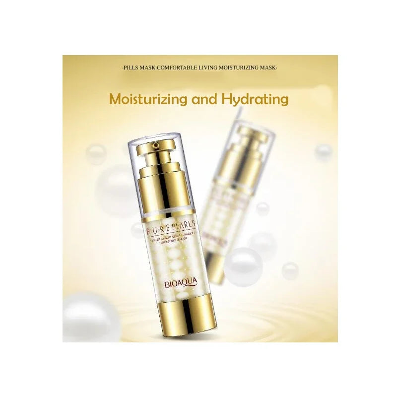 BIOAQUA Hydrolyzed Pearl Essence Emulsion Face Serum Skin Care Freshing Moisturizing Hydrating Face Care Serum