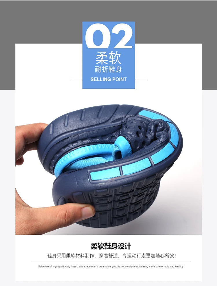 Plus size 47 Designer Summer Men's Sandals Outdoor Garden Men's Shoes Flat casual shoes Beach slippers Fashion slippers