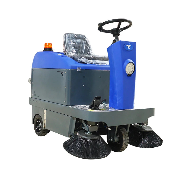 CleanHorse X2 Industrial Automatic Vacuum Drive Auto Floor Sweeper Machine Ride on Electric Street Road Sweeper