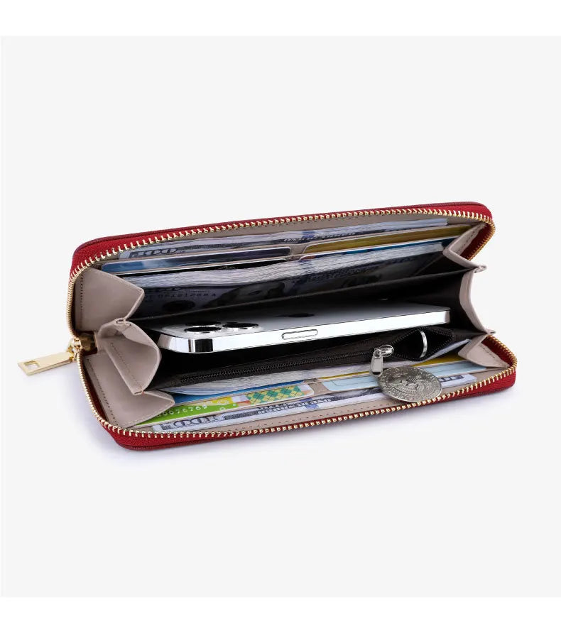 Women Wallet Fashion Purses for Woman Women's Long Style Simple Man Wallets Coin Purse Card Bag Woman's Bags Holders Luggage