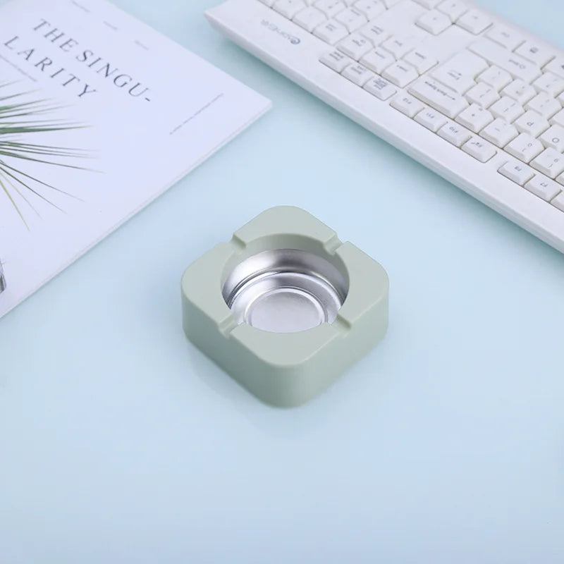 Ashtray For Home Smoking Weed Accessories Desk Cigarettes Tobacco Office Car Creative Ashtrays Gift For Boyfriend Cigar Ash Tray