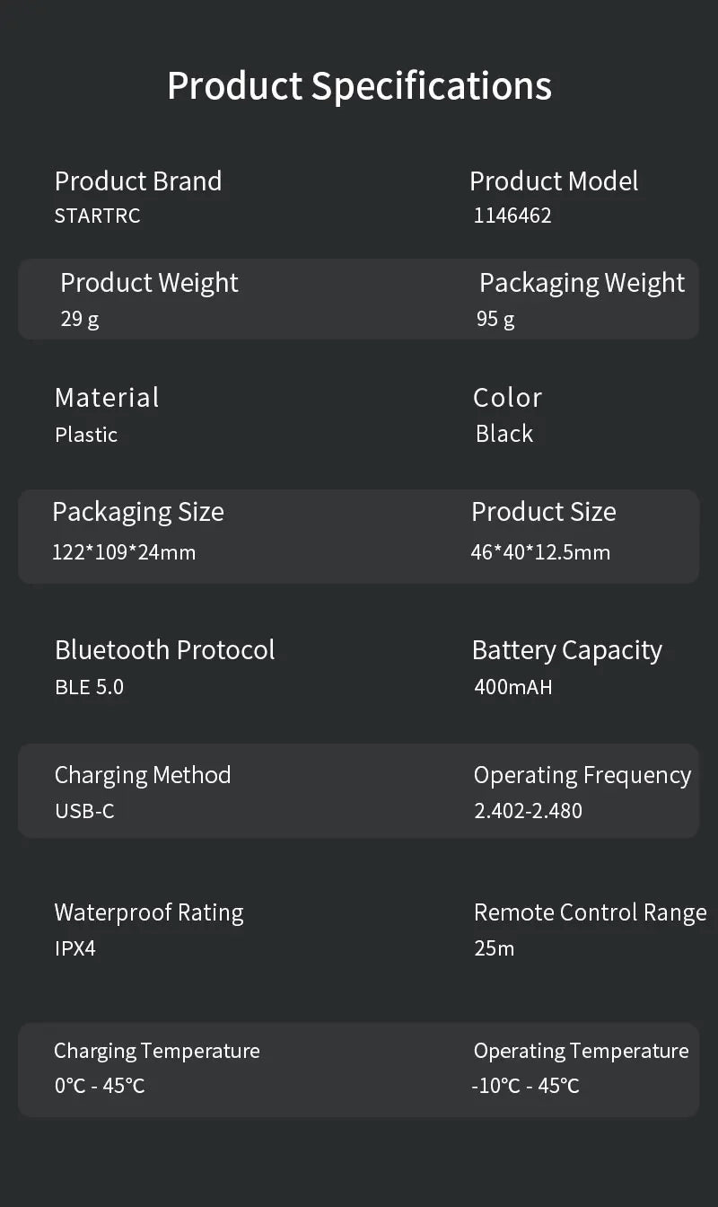 GPS Bluetooth Remote Controller For DJI Osmo Action 6 5 Pro 4 Sport Camera Accessories 25M Wireless Remote Control Wrist Watch