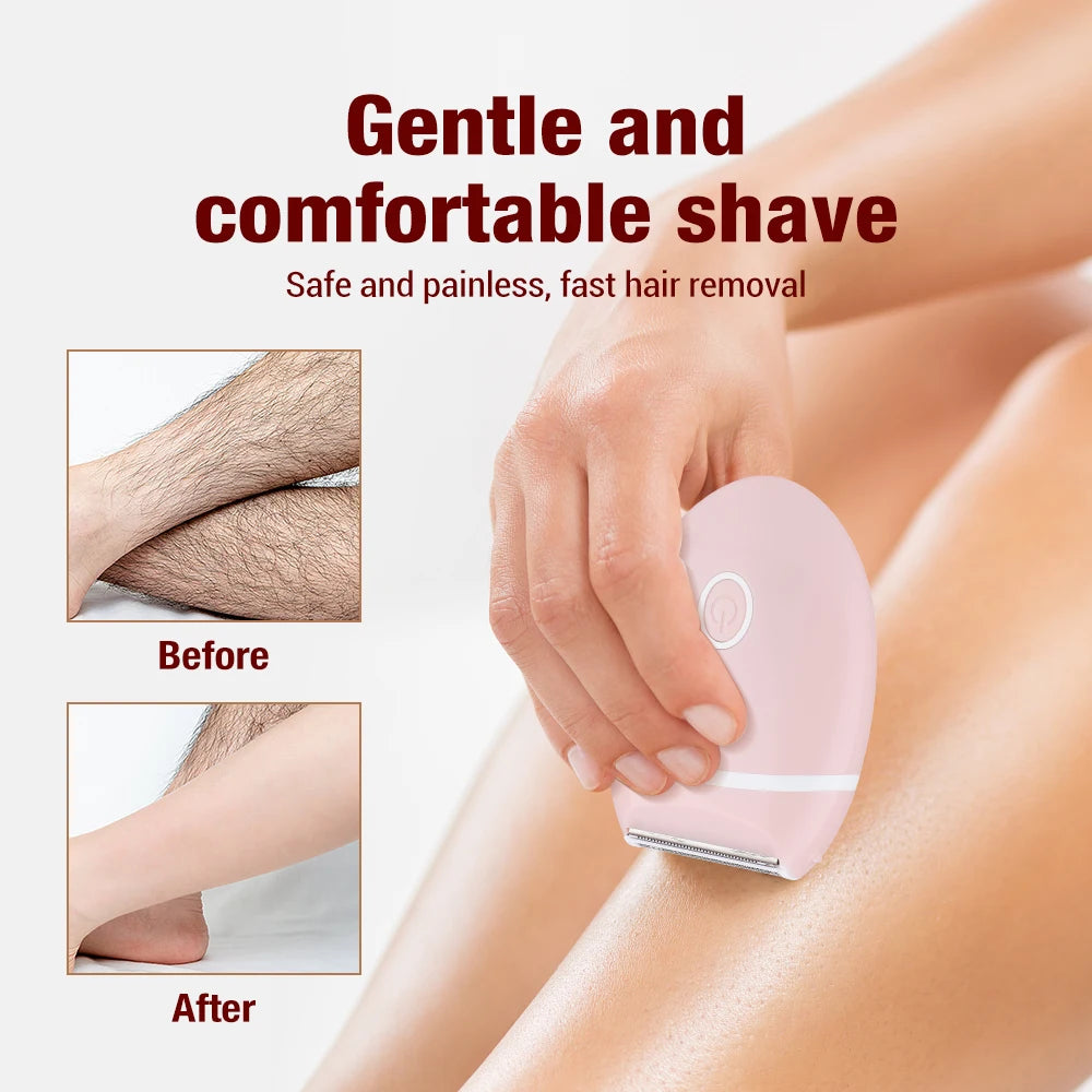 3 in 1 Hair Removal Machine Painless Epilator Women's Electric Shaver Bikini Private Parts Armpit Whole Body Shaving Depilation