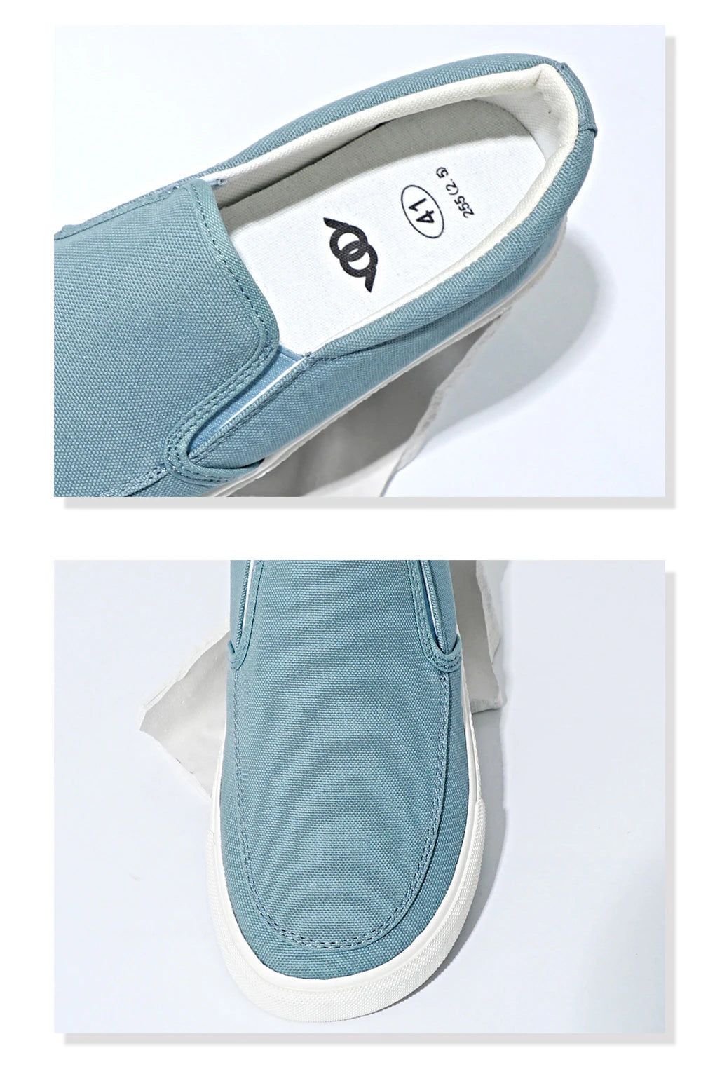 2026 Men Casual Canvas Shoes Spring Breathable Pure Color Anti-slip Soft-Soled Men's Driving Cloth Shoes BD26001