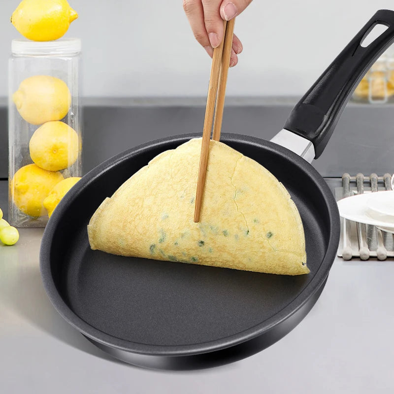 Kitchen Breakfast Frying Pan, Can Also Fry Steak, Chicken Cutlet, Etc., Compatible With Gas Stove And Induction Cooker